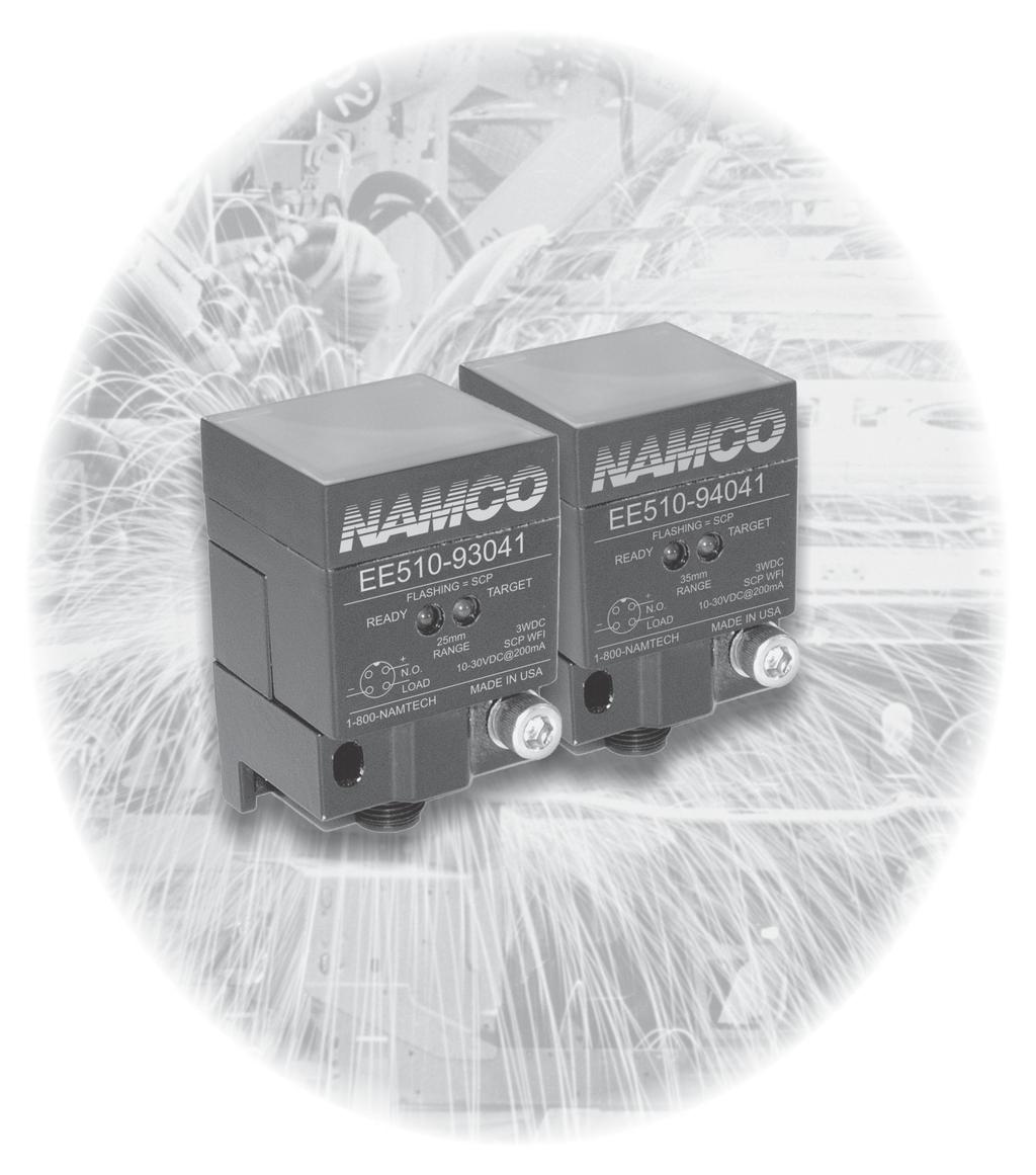 Weld Field Immune DuraProx 9-Way Configurable DC AC/DC Introducing the Namco DuraProx Proximity Sensor: Evolution Means Survival of the Fittest.
