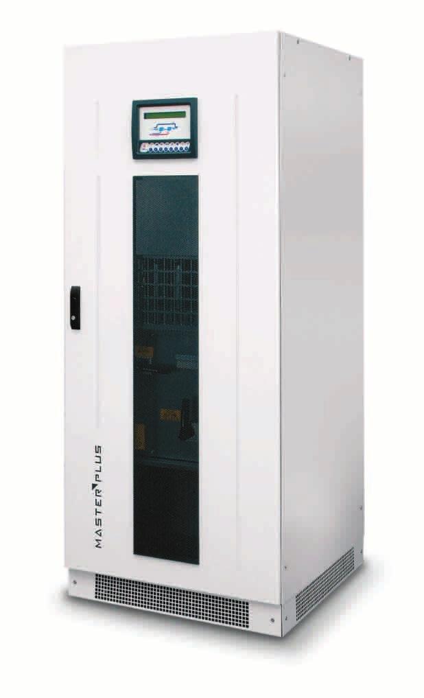 Master Plus has a compact foot print and high quality output to provide the ultimate power protection for mission critical applications: data processing, tele-communications, industrial processes,