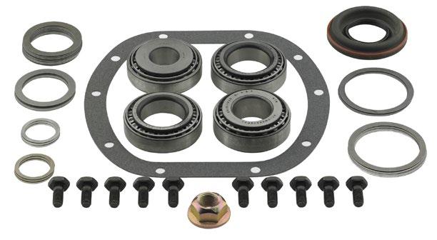 INSTALLATION KITS FOR RING & PINIONS/DIFFERENTIALS G2 offers two levels of installation kits for ring and pinion gears and differentials.