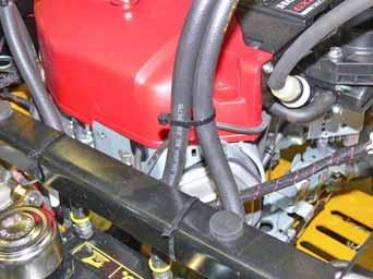 9 Hydraulic oil heat exchanger hose