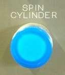 The SPIN CYLINDER button activates the cylinder electric motor.