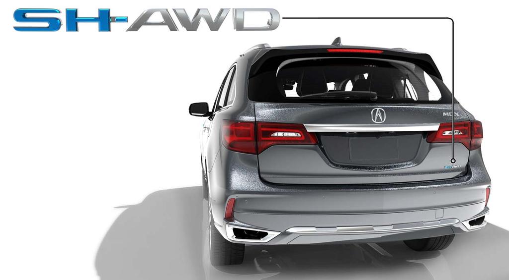 Vehicle Identification You can identify an Acura MDX Sport Hybrid