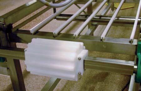Conveyor Construction: Motorized Pulley Motorized pulleys are highly efficient conveyor drive systems where the motor, gearbox and bearings are totally enclosedwithin a drummotor shell.