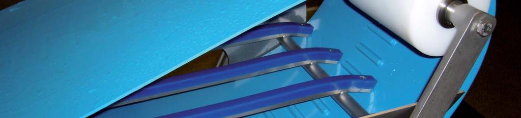 Conveyor Construction: UHMW Strips on Conveyor Slidebed The use of UHMW (Ultra High Molecular