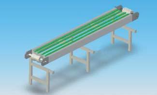Conveyors Requiring Removal of the Belt for Cleaning There are a number of options for conveyor