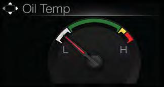 Inlet Air E174494 Displays the transmission fluid operating temperature.