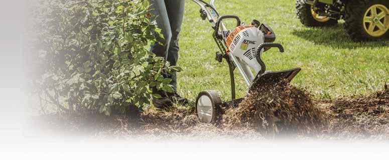 Innovative Yardcare Systems from STIHL Legendary STIHL Chain Saws: Cut with Confidence STIHL YARD BOSS MULTI-TASK TOOL MM 55 STIHL YARD BOSS 349 95 A MUST FOR HOME & GARDEN! Cultivate.