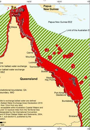 outside same risk area MUST be managed Spencer Gulf & Gulf St