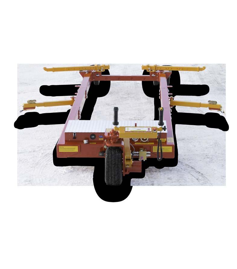 SUPPORT WHEELS LIFTING ARMS COUNTERWEIGHT ARMS HEAVY-DUTY FRAME