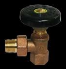 RADIATOR ANGLE VALVE Brass Body with Nut & Tailpiece IPS & SWT 60 PSI Non-Shock Hot Water 150