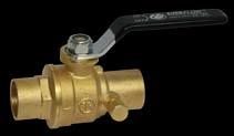 10 100 41342 3/4 Ball valve with tee handle 10 60 FULL PORT BRASS BALL VALVE WITH DRAIN Forged