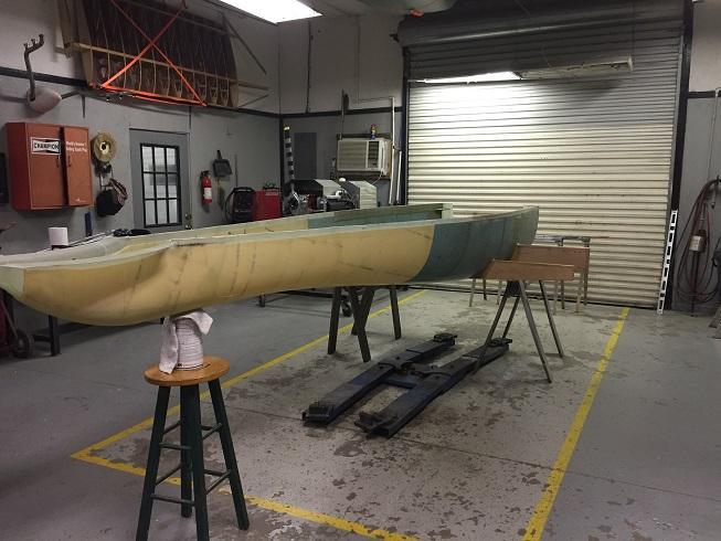 Fuselage going together: