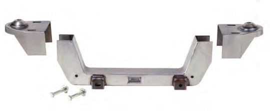 KX-101-E PX-320-E-K UNIVERSAL MUSTANG II CROSSMEMBERS UNIVERSAL MUSTANG II CROSSMEMBERS FOR 56 1/2 OR 60 TRACK WIDTH VEHICLES This kit fits larger vehicles that have a 60 track width.