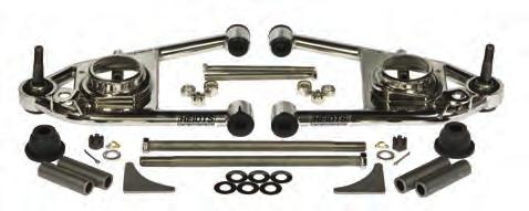 CA-103-SS-N-M-S CA-102-SS TUBULAR LOWER CONTROL ARMS These Tubular Lower Control Arms are direct replacement for factory lower control arms. Uses stock Mustang II, springs and strut rods.