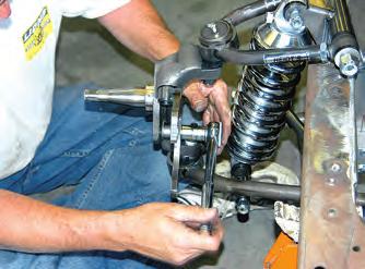 HEIDTS recommended using one of its narrow front suspension kits to keep the tires