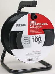 CORD STORAGE REELS Holds up to