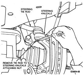 Remove bolts attaching managed air valve-to-transaxle valve body cover, if so equipped. 2. Remove bolt that retains Thermactor hoses.