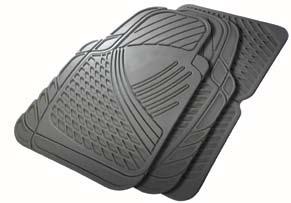 14 Black 0 71897-70881 2 Beige 0 71897-70883 6 Gray 0 71897-70884 3 7091 Large All Season Rubber 4-Piece Mat Set Universal shape to fit most vehicles Durable textured Ultra-Rubber construction Nibbed