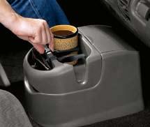 PLASTICS 5229 Adjustable Cup Holder Console Features 2 adjustable beverage holders which adjust to hold any size container Designed for use on the floor or seat 5250 Truck/Floor Console