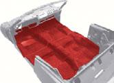 Molded Carpet Sets with Underlay The Ultimate Carpet and Sound Deadening Underlay Set!