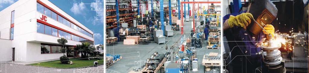locations of its factories and offices: RAS Market sectors develops and