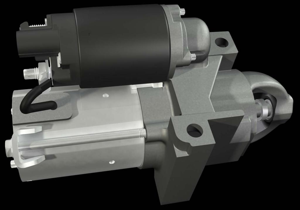Starter Motor Description/Function: The starter consists of a powerful DC motor coupled to a sliding gear called a starter drive pinion.