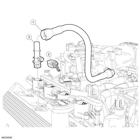 SECTION 303-08: Engine Emission Control 2007 Crown Victoria/Grand Marquis Workshop Manual REMOVAL AND INSTALLATION Procedure revision date: 06/19/2006 Positive Crankcase Ventilation (PCV) Valve