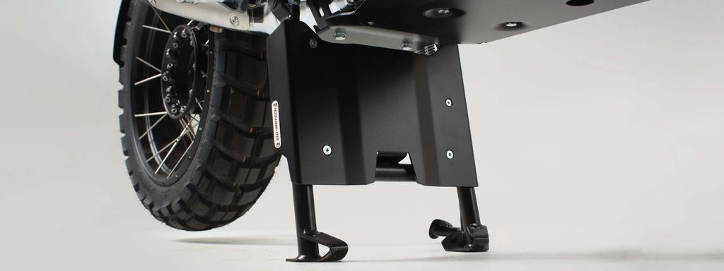 Engine guard extension for centerstand Extension of the underbody protection