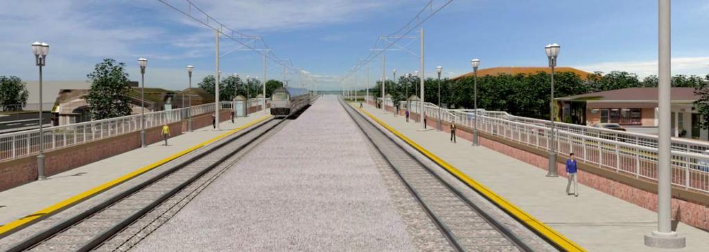 Station Platform & Third Track Options