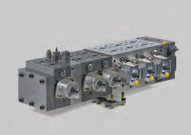 Available as sub plate mounted valves for 1-8 actuators in a modular building block system or as compact monoblocks.