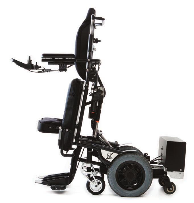 Ten Reasons Your Next Chair Should be a Redman It's in the Details 1 2 3 4 Mobility The Redman standing powerchair provides unparalleled access, comfort and mobility.