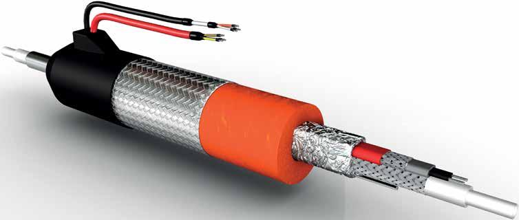 Self-regulating analytic heat hoses type ELHa sb Self-regulating analytic heat hoses serve to transport gaseous media from the point of withdrawal to an analytic measuring device (e.g. at the chimney, connection to a heated probe).