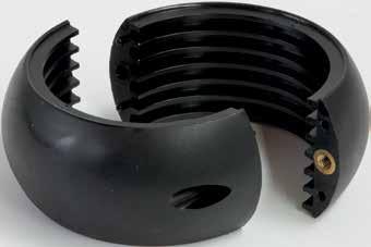Accessory /ELH/a/ hose protection Plastic abrasion protection, polyamide protectors, type ELH/protector Field of application: Additional abrasion and impact protection for our heated hoses with