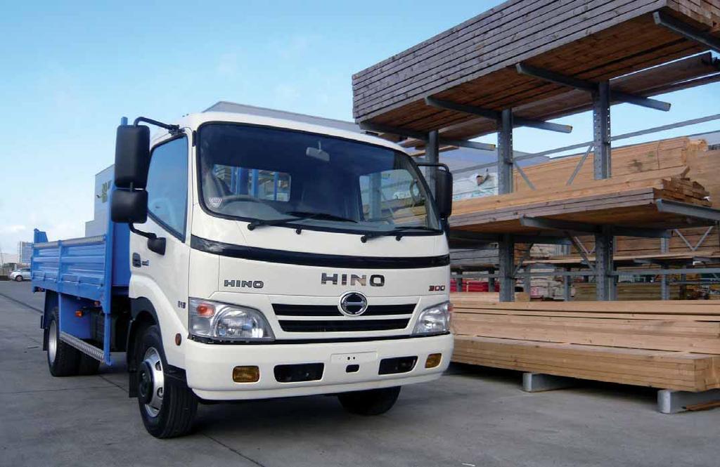Smart, Clean and Reliable. The HINO 300 series.