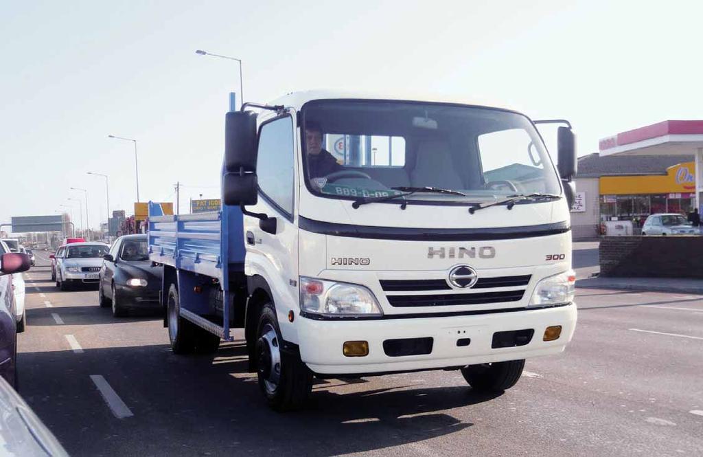 300 Series Environmental performance and economic efficiency packaged in beautiful styling. 4 There are some things that cannot be compromised as long as the HINO 300 wears the HINO badge.