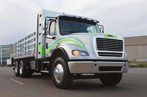 Freightliner Business Class M2 112 Liquefied Natural Gas Truck Powered by the Cummins-Westport ISL-G engine Today, there are already 225,000 vehicles equipped with Daimler CleanDrive Technologies on