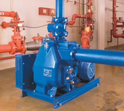 and VS Series solids-handling, self-priming centrifugal trash pumps offer up to three times the