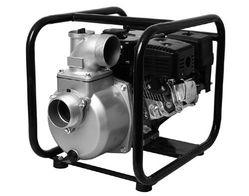 1542A-65SP, 1542A-160HSP 1542A-550BSP Close-Coupled, Gas Engine-Driven Self-Priming Centrifugal Pump Max. Flow Rate:... 147 GPM Max. Pressure:...50 PSI Max. Total Head...115 FT. Max. Suction Lift:.
