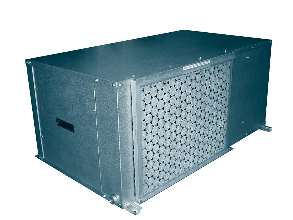 Fan orientation is field convertible to side discharge. Vertical (VWP) units are designed for freestanding floor mounting. All units are completely factory wired and pre-piped.