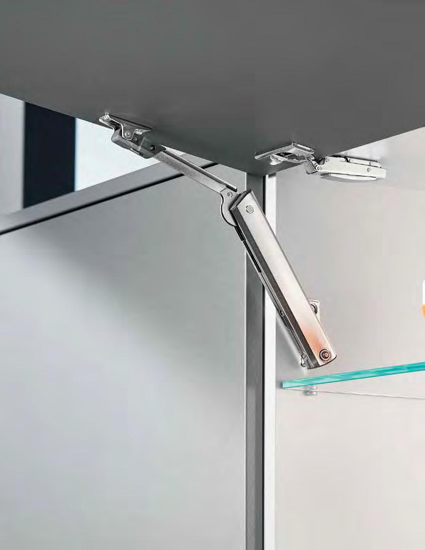 High quality of motion typical of AVENTOS AVENTOS HK-XS proves itself with the familiar AVENTOS