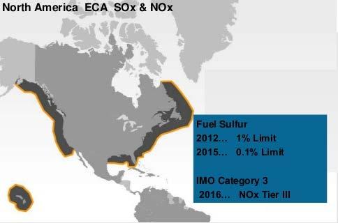 IMO Regulations Leading to Adoption of Cleaner-Burning Marine Fuels in North America 4
