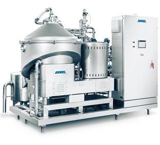 Advantages in various stages of the palm oil process with ANDRITZ decanter centrifuges CONVENTIONAL/UNDERFLOW PROCESS The unique design of ANDRITZ decanter centrifuges, such as the combination of