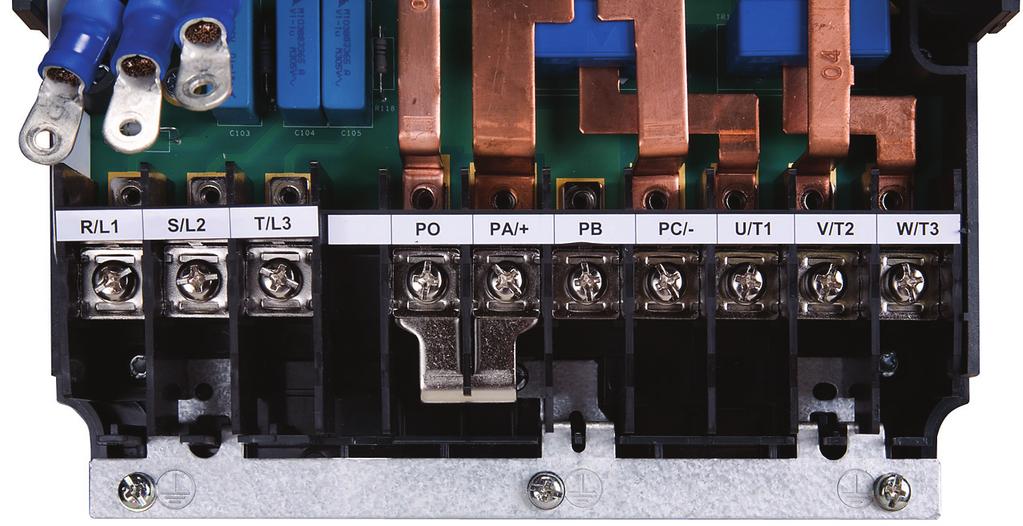 Using a T-20 Torx driver, remove two screws (D) securing the left and right sides of the power terminal board to the drive chassis. See Figure 10.