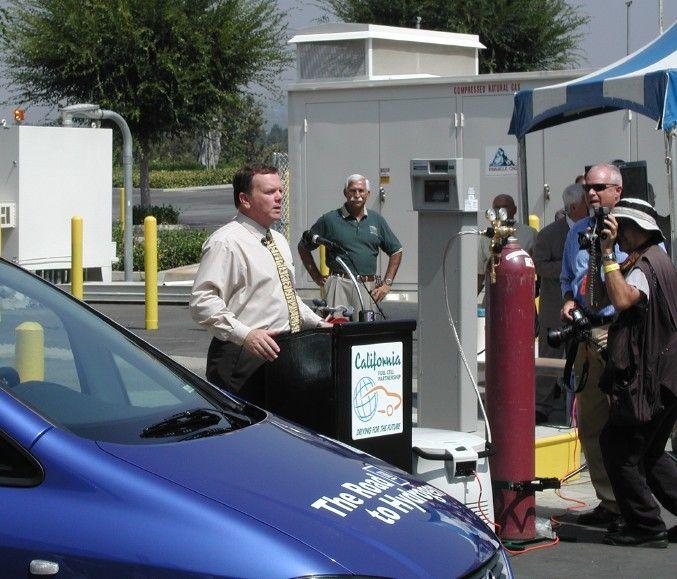 Hydrogen Hype Terry Tamminen, Schwarzenegger's leading environmental adviser, said