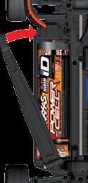 TRAXXAS TQ 2.4GHz RADIO SYSTEM Battery id Traxxas recommended battery packs are equipped with Traxxas Battery id.