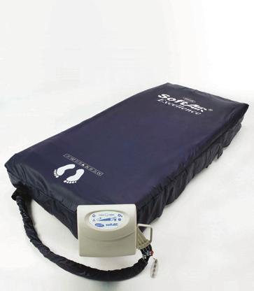 This system provides relief for those at HIGH RISK of developing pressure ulcers as well as the healing of existing sores. Supplied in a multi stretch PU cover and pump.