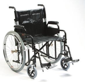 Seat Width 40, 45cm Maximum User Weight 114 140kg Weight 10 16kg RECLINING BACK WHEELCHAIR Fully reclining wheelchair has a back