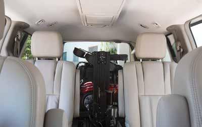 Difference More Room Harmar offers a variety of lift solutions that preserves the back row of seats for your