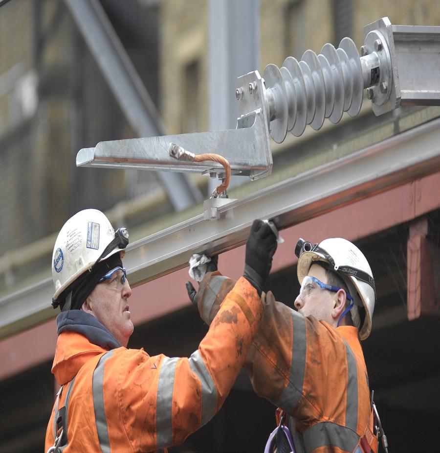Reduced Depth Conductor Beams Developed by Balfour Beatty Rail, these special reduced depth conductor beams provide a robust, easily constructed, low maintenance solution where space is at a premium.