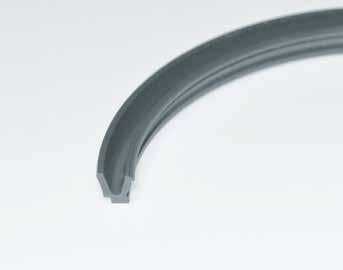 Plastomeric Seals a combination of plastic and elastomer offer superior resistance to high temperatures and pressures compared to traditional elastomers.